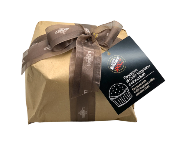Vergnano Panettone Caffe e gnocce die cioccolato
