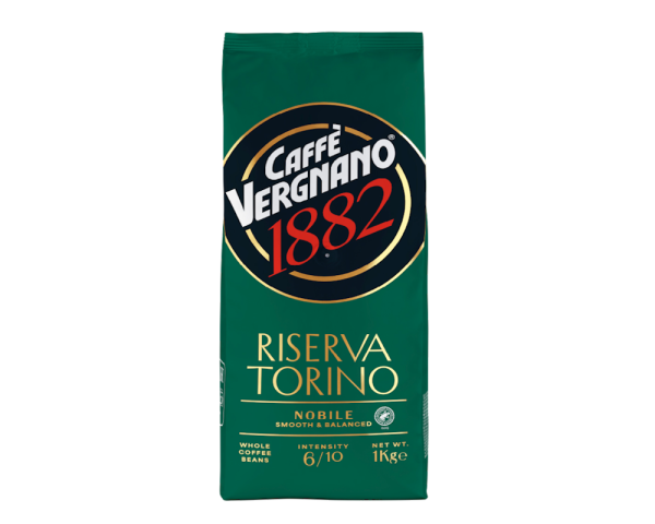 Vergnano Riserva Torino Nobile Rainforest 1kg Bohnen