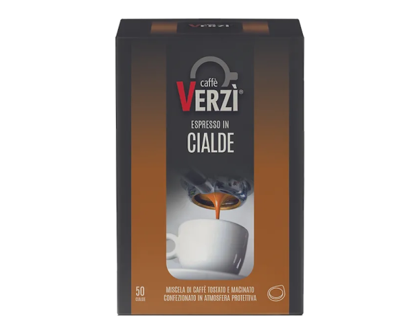 Caffe Verzi Aroma Forte Espresso ESE Pads Box