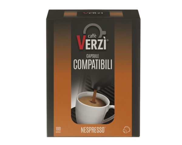 Caffe Verzi Aroma Dolce Nespresso Kapsel Box