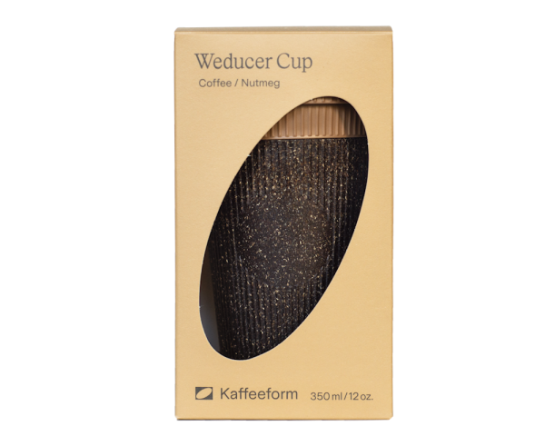 Kaffeeform to go Becher nutmeg Box
