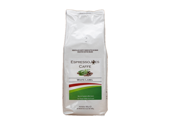 EspressoJOEs White Lable 1 kg Bohnen