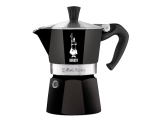 Bialetti Moka Express schwarz 3 Tassen Espressokocher